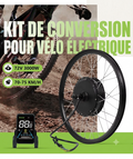 Kit de conversion vélo électrique haute puissance – 72V 3000W avec batterie