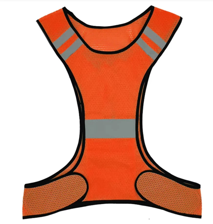 Gilet réfléchissant respirant – Course et vélo nocturne, homme et femme