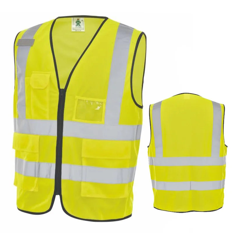 Gilet de sécurité réfléchissant vélo et course – Unisexe, haute visibilité