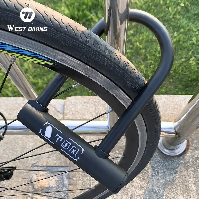 Antivol vélo WEST BIKING – Acier haute sécurité VTT / Route